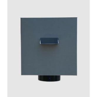 Boite à eau zinc 190x190x190 - Zinc quartz