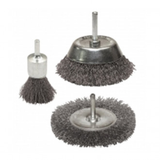 Brosses Acier Ondule Pour Perceuse