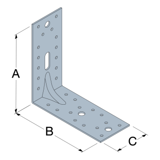 Grande équerre renforcée E9/2.5