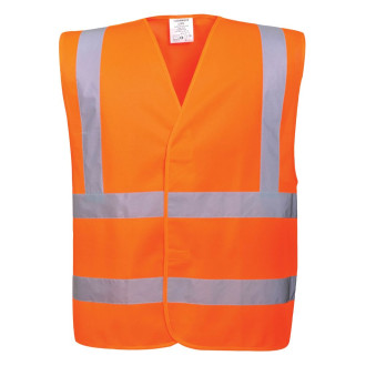 Gilet haute visibilité portwest baudrier double ceinture