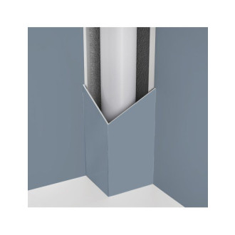 Cache tuyau en l collection unis - coloris & dimensions aux choix