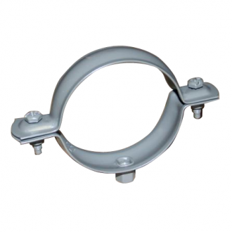 Collier descente gouttière acier pré-galva embase 7/150 teinte Pro Ardoise