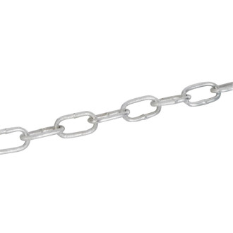 Chaîne en acier galvanisé à chaud - 3 mm x 10 m