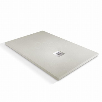 Receveur de douche à l'italienne O'Design Solidstone - 90 x 90 - Ciment - Alicante