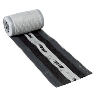 Closoir Métallique souple Metalroll 26/32 cm Ardoise (rouleau de 5m)