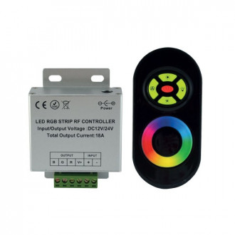 Contrôleur Bandeau led RGB IP40 + Télécommande