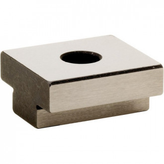 Coulisseau fixe, Cote nominale des rainures sur les machines b : 22 mm, Cote nominale des rainures sur les montures 20 mm, Hauteur 12 mm