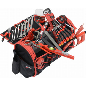 Caisse textile 39 L + 95 Outils pour plombier SAM OUTILLAGE - CP-PL1