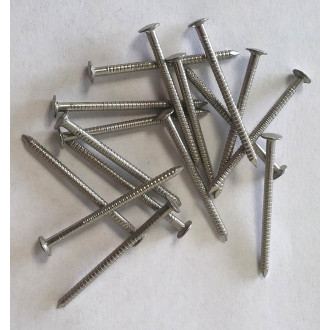 Clous annelés Inox A4 vents forts 2,5 x 50 mm - DACCL10