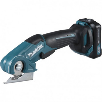 Découpeur-ponceur makita 10.8v li-ion - multifonctions  - 1 batterie + 1 chargeur rapide - cp100dwa