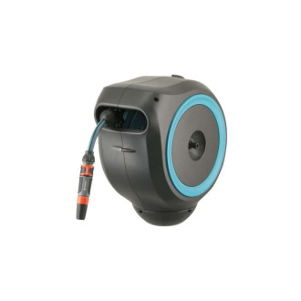 Dévidoir automatique mural gardena rollup s - 15 m - bleu - 18600-20