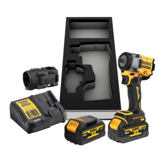 Boulonneuse à chocs 3/8' xr 18v 5ah li-ion brushless dewalt - dcf923p2g-qw