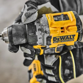 Perceuse visseuse dewalt powerstack - 2 batteries 18v 5ah - dcd800h2t-qw