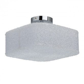 Plafonnier chromé megapolis 3 ampoules 20 cm