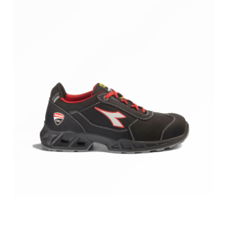 Chaussure de sécurité basse Ducati Shark Engine S3S - T.40 - Noir/Rouge - DIADORA - 701.181226-C1462 T.40