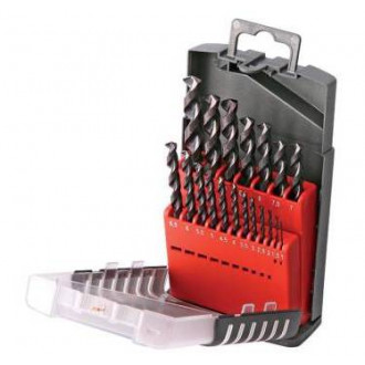 Coffret forets méral diager hss g3 - 19 pièces - ø de 1mm à 10mm - 705d