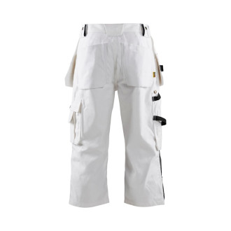 Pantacourt peintre Blanc 15401210 - Taille au choix