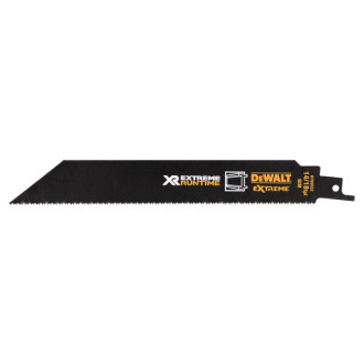 Lame scie sabre xr extreme runtime 203 mm dewalt pour métal - 5 pièces - dt99552