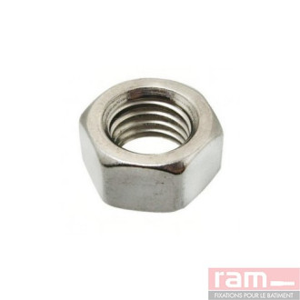 Boite de 50 écrous acier zingué HU 12 x 175 - 93642