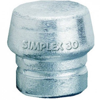 Embout massette Simplex, métal doux, dur, Ø de la tête : 40 mm