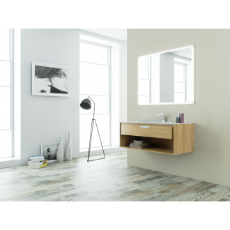 Ensemble de salle de bain future 07 120cm chêne naturel