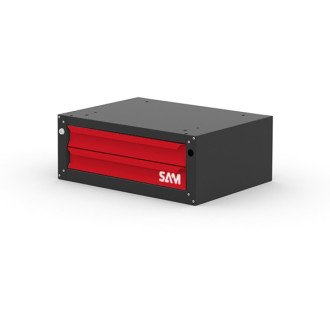 Bloc établi 2 tiroirs SAM H.75mm - ETAB-BT75