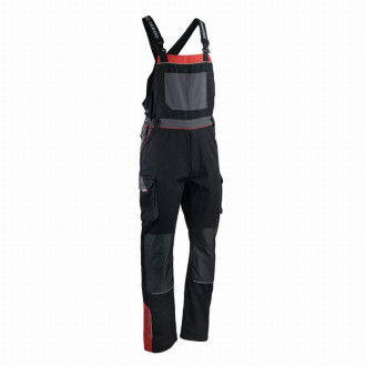 Cotte à bretelles FACOM Driver Noir/Gris/Rouge Taille L - FXWW3000E-L