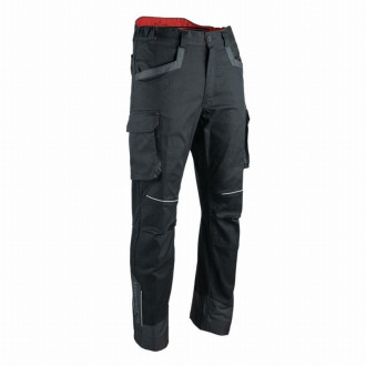 Pantalon stretch FACOM Runner Noir/Gris/Rouge Taille 44 - FXWW1001E-44