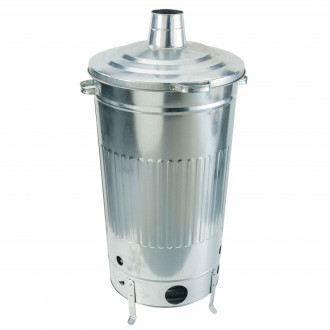 Incinérateur de jardin galvanisé 100 l