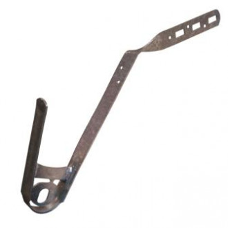 crochet de sécurité chantourné galvanisé