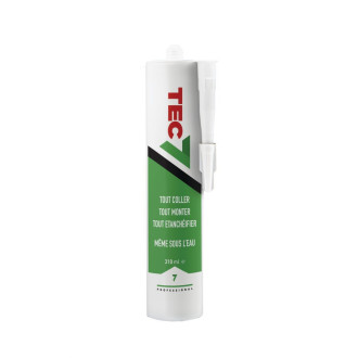 Colle-joint tec7 tout coller étancher - blanc 310 ml - 535206227