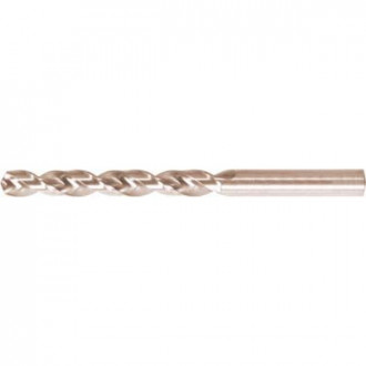 Foret hélicoïdal à queue cylindrique, en acier à coupe rapide, type W, DIN 338, surface sans revêtement, Ø h8 : 7,60 mm, Long. totale 117 mm
