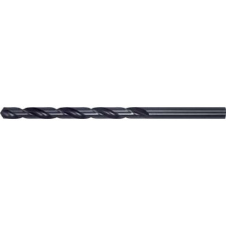 Foret hélicoïdal avec queue cylindrique longue, en acier à coupe rapide, Type N, DIN 340, profilé rectifié, Ø h8 : 4,20 mm, Long. totale 119 mm
