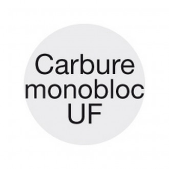 Foret hélicoïdal en carbure monobloc, SuperLine 5xD, similaire DIN 338, Ø h7 : 3,80 mm, Long. totale 75 mm, Long. hélice 43 mm