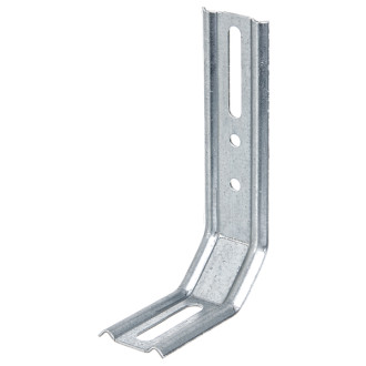 Equerre 3 pans 45 degrés 120x72x30 Galva Alberts - 341381