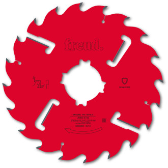 Lame avec racleurs pour scie multilame freud - ø380 4/2,8 al30 z20+2+4 ba - f03fs03007 -lm05 1600
