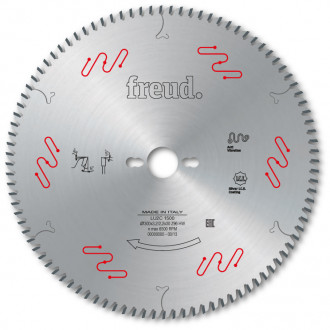 Lame pour panneaux en bois/composites freud - ø250 3,2/2,2 al30 z80 ba - f03fs04922 -lu2c 1200