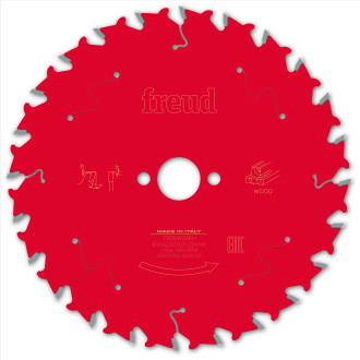 Lame pour scie circulaire portative filaire/sans fil freud - ø160 2,2/1,6 a20 z24 ba 15° - f03fs09678 -fr06w006h