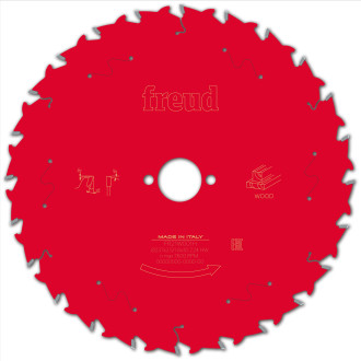 Lame pour scie circulaire portative freud - ø237 2,5/1,8 al30 z24 ba 15° - f03fs09737 -fr21w001h