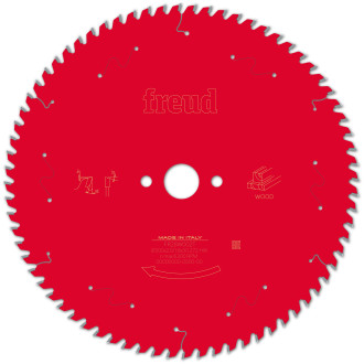 Lame pour scie circulaire portative freud - ø300 2,5/1,8 al30 z72 ba 10° - f03fs09785 -fr28w002t