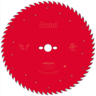 Lame pour scie circulaire portative freud - ø355 3/2,2 al30 z60 ba 15° - f03fs09743 -fr33w001h
