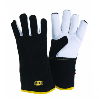 Gant de protection cuir haute qualité pleine fleur souple soudure mig paume cuir et rembourrage coton