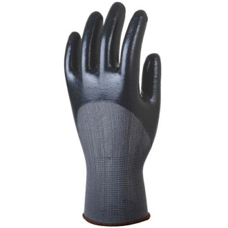 Gants de travail précision polyamide enduit nitrile eurotechnique 6280 (lot de 10 paires de gants) - Taille au choix