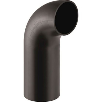 Coude PE à branche longue GEBERIT 90° D.75 mm - 365.055.16.1