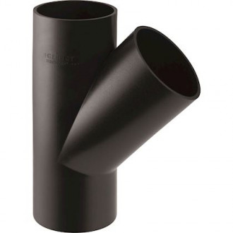 Embranchement 45° PE GEBERIT D.90 x 63 mm - 366.120.16.1