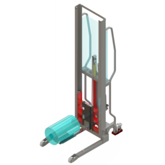 Gerbeur Levfix300 à levée manuelle avec éperon à galet avec plateau V 100 kg - 855000965