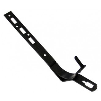 Crochet de gouttière Havrais Secur + acier galvanisé teinte ardoise