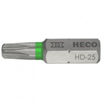 Embouts heco schrauben - empreinte heco-drive hd-25 l 25 mm - blister de 10 - 57096