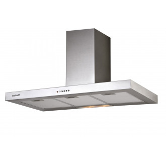 Cata hotte décorative s-900 90cm inox