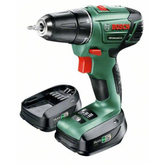 Perceuse visseuse BOSCH PSR Universal - 14.4V 1,5 Ah - 2 Batteries, chargeur, coffret - 06039A3005